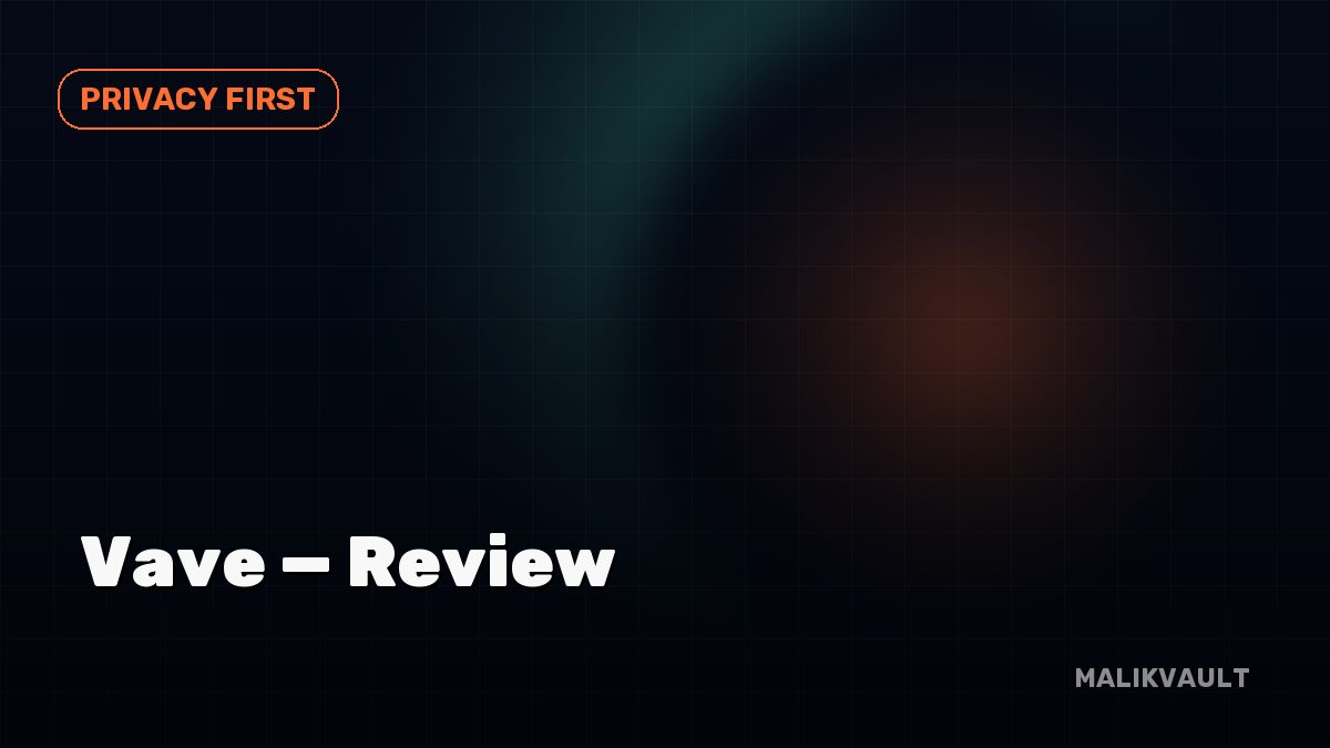 Vave Review